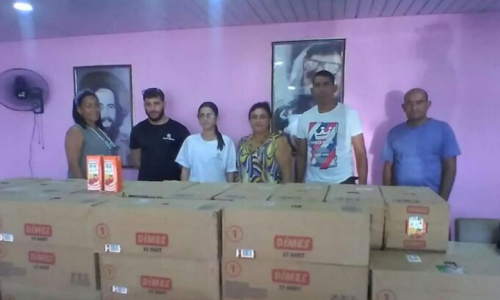 Hospital Pediátrico de Las Tunas recibe donaciones de actores económicos