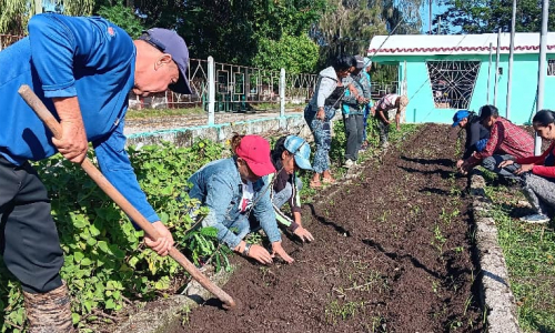 Los trabajadores siembran esperanzas