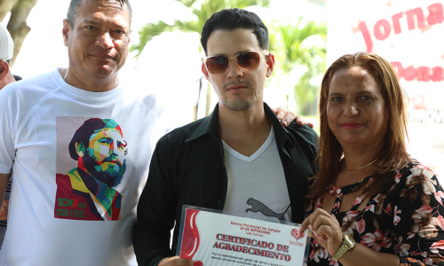 Congratulan a donantes y trabajadores con más de 20 años en Programa de Sangre