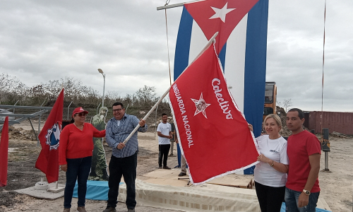 Conalza Las Tunas merece Bandera Vanguardia Nacional 