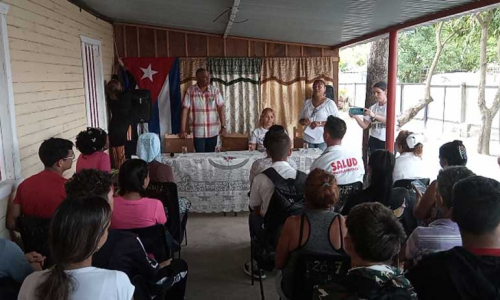 Cuban Legislators Make a Working Visit to the Municipality of Majibacoa