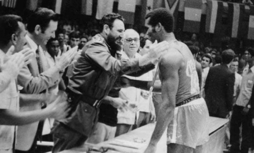 El encuentro de Fidel y Stevenson antes del mundial de Reno