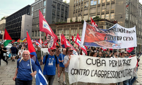 Abrazo desde Lombardía a Las Tunas 