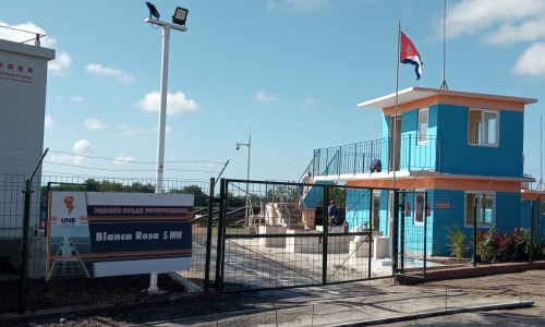 Parque solar fotovoltaico de Blanca Rosa, otro buen paso 