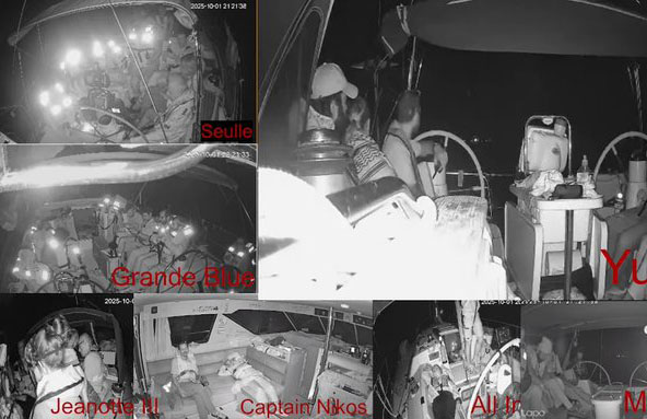 Most of the crew members have already been detained and their vessels sent to an Israeli port