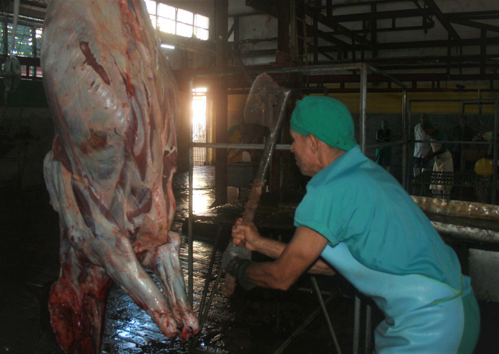 Álvaro Barba meat processing plant
