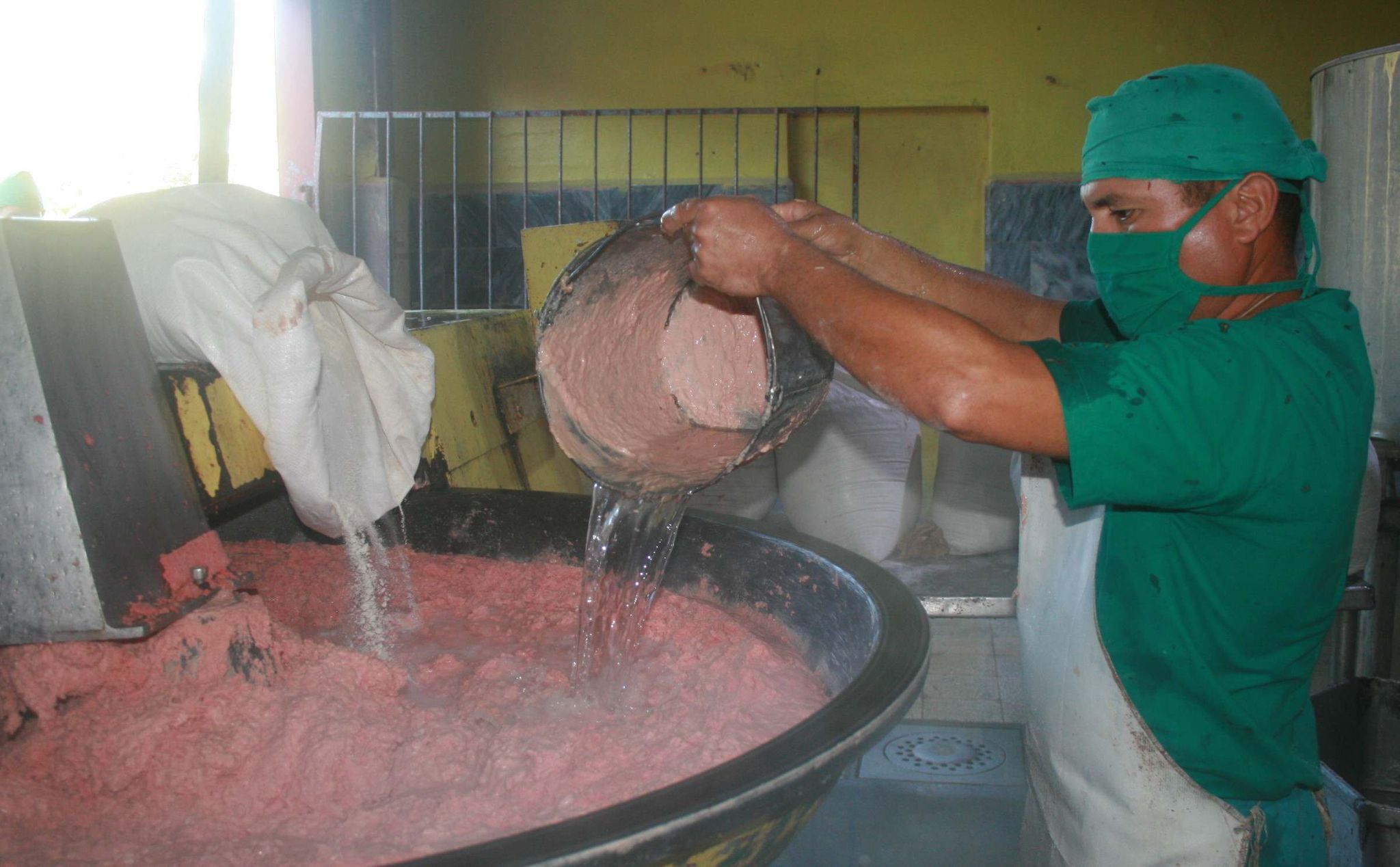 Álvaro Barba meat processing plant