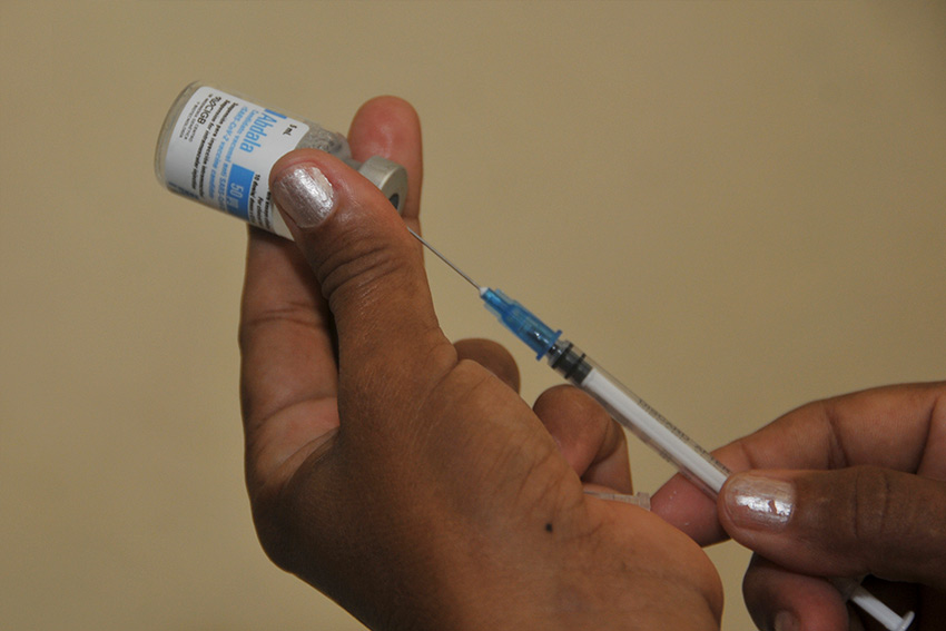 Massive vaccination with "Abdala."