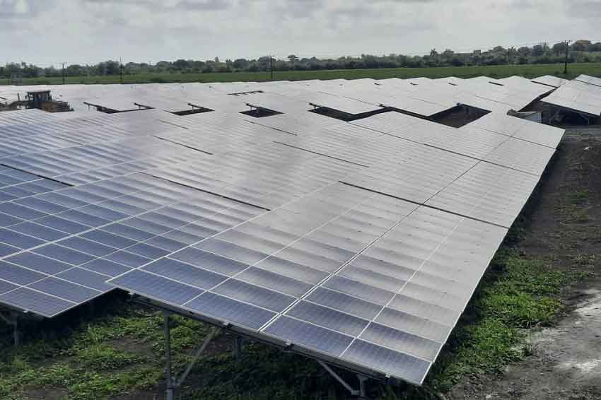 Nueva Línea photovoltaic solar park, in Delicias, Puerto Padre, Las Tunas.