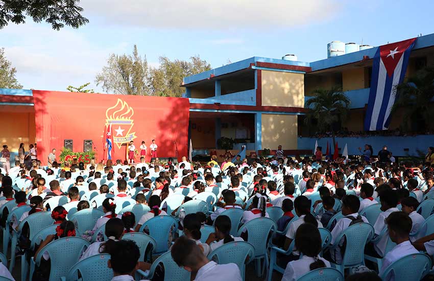Acto provincial por el 4 de abril en Las Tunas.