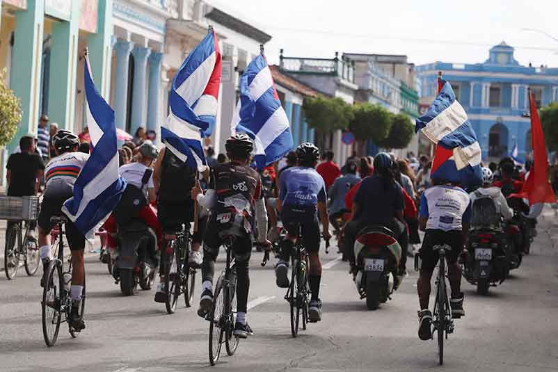 La bicicletada combinó deporte, historia y compromiso.