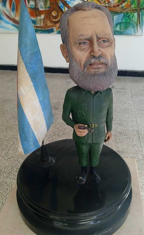 La muestra especial 100 años con Fidel se inauguró este 24 de febrero.