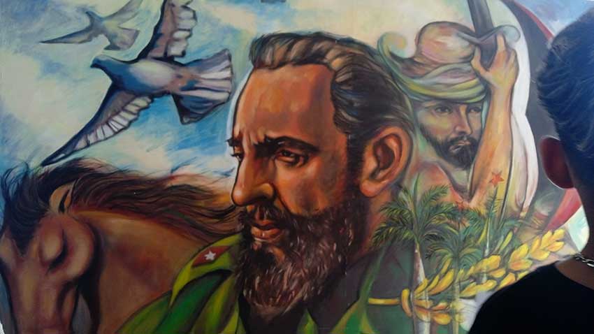 La muestra especial 100 años con Fidel se inauguró este 24 de febrero.