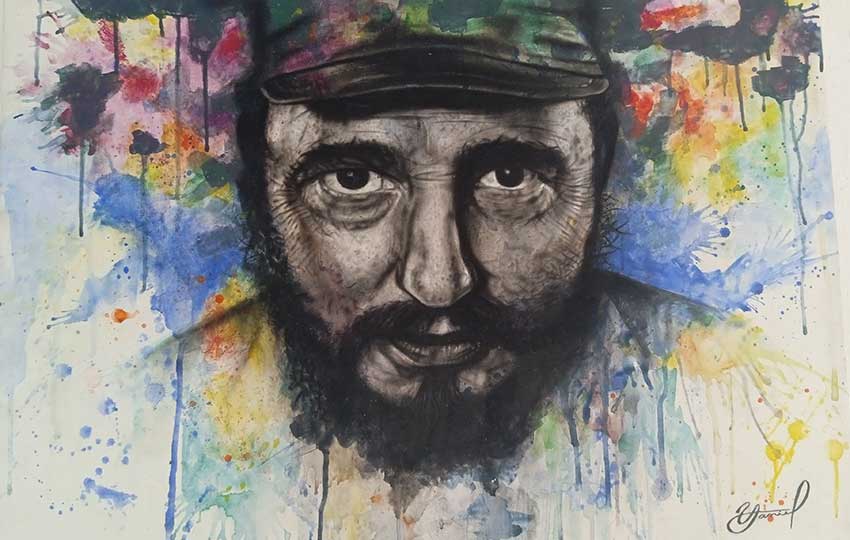 La muestra especial 100 años con Fidel se inauguró este 24 de febrero.