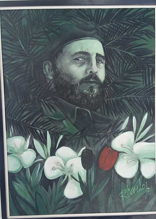 La muestra especial 100 años con Fidel se inauguró este 24 de febrero.