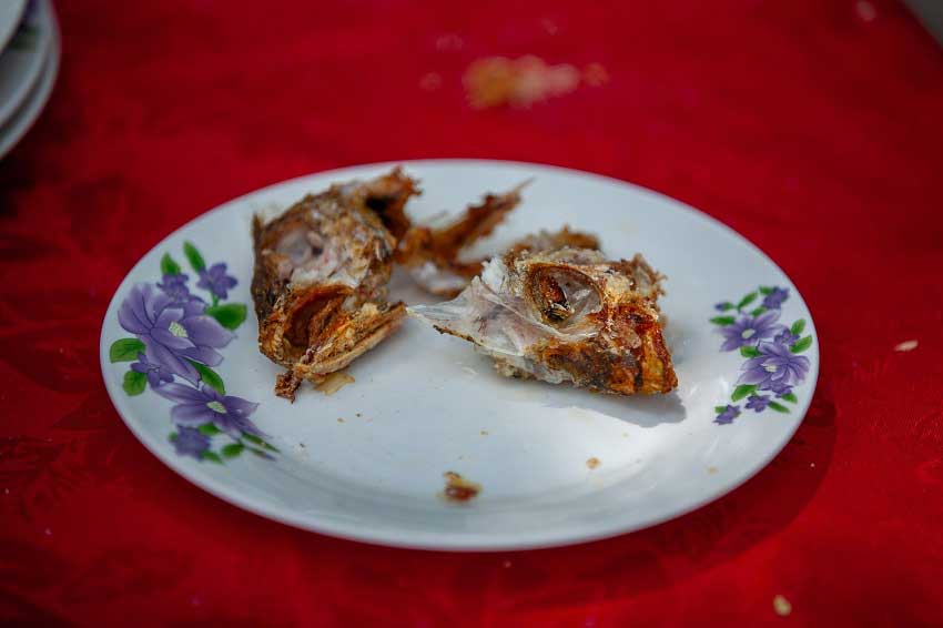 Performance El otro manjar, como parte de la jornada de intervenciones urbanas La Pupila Archivada