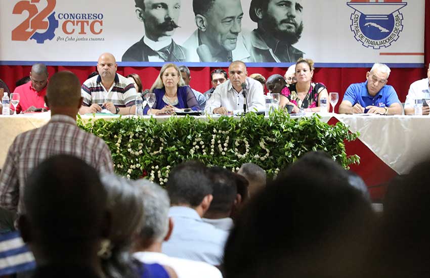 Conferencia Provincial de la CTC en Las Tunas.