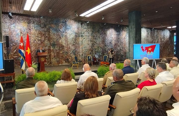 Cuba celebrated the 80th anniversary of the August Revolution and National Day of the Socialist Republic of Vietnam.