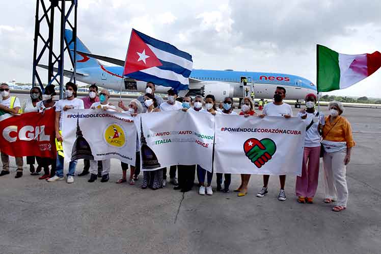 Cuba llegada Auda Italia