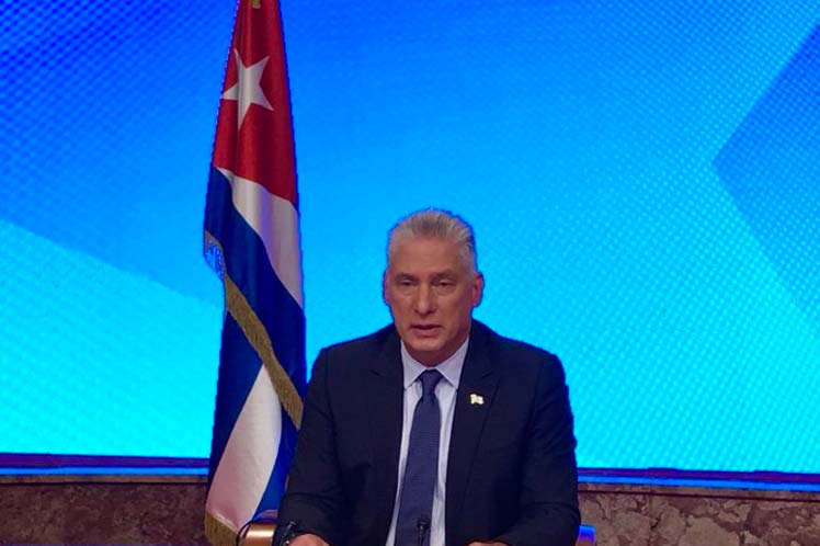 Diaz Canel C.Euroasiatico