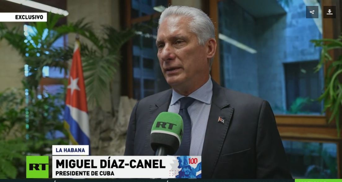 Díaz Canel recuerda a Fidel