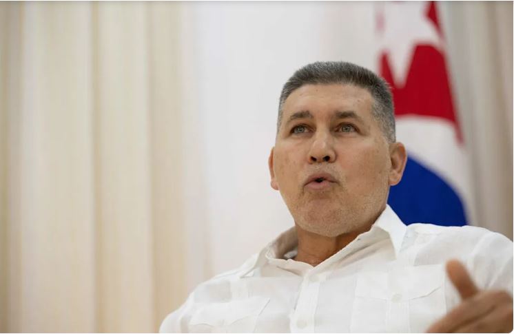 El viceprimer ministro y ministro de Comercio Exterior e Inversiones de Cuba Óscar Pérez Oliva Fraga