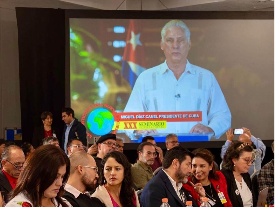 Mensaje de Díaz Canel a México