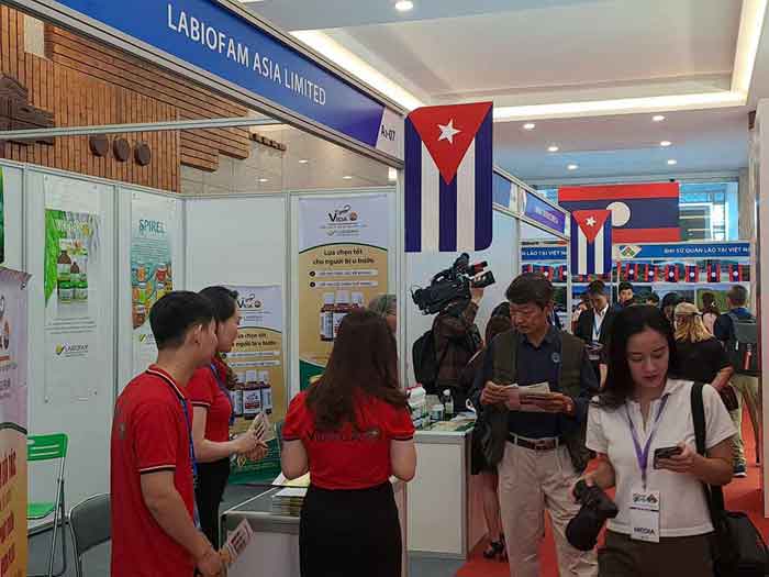  Cuba marcó presencia con diversos productos y servicios en la 32 edición de la Feria Internacional de Comercio de Vietnam