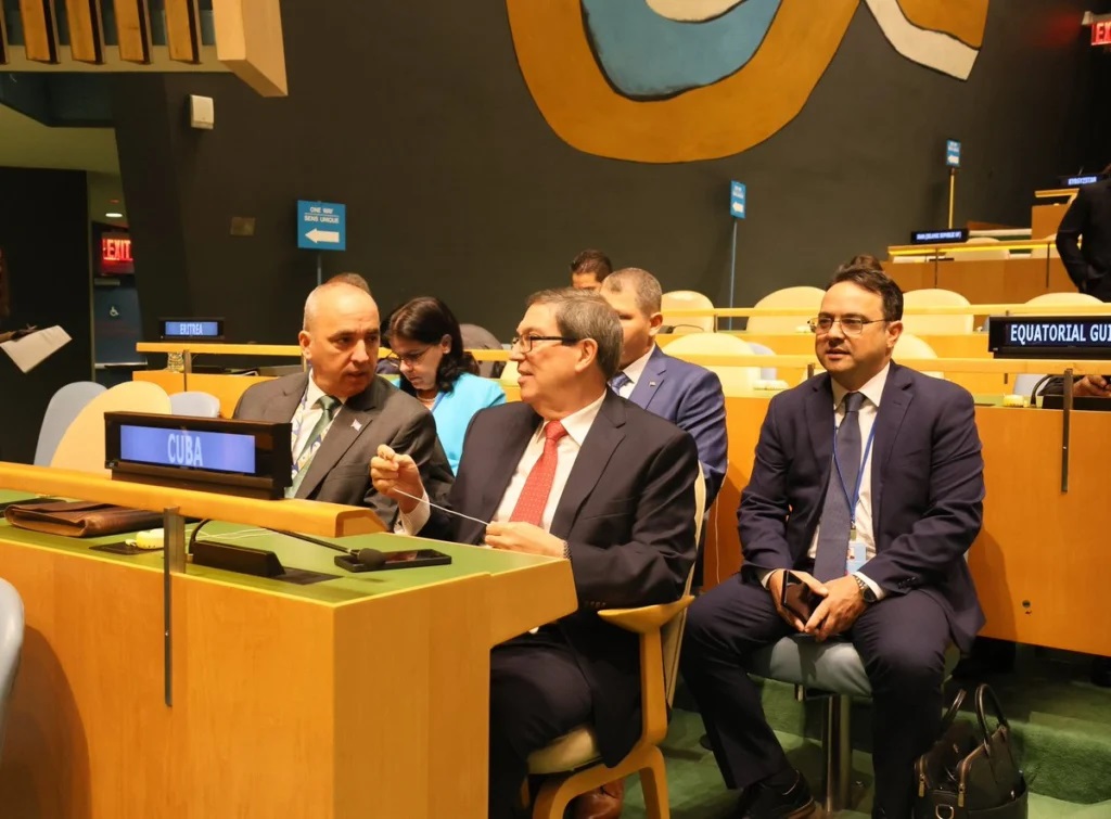 bruno canciller cuba onu octubre 2025