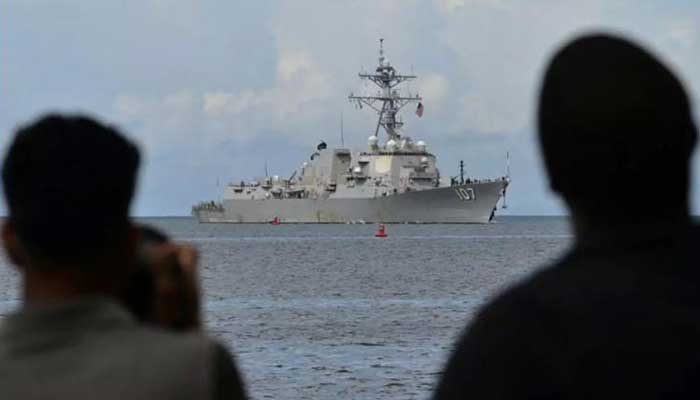 USS Gravely, along with a unit of Marines, arrived at Trinidad and Tobago.