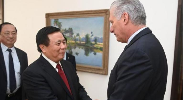 Diaz-Canel sent greetings to the General Secretary of the Communist Party of Vietnam, To Lam