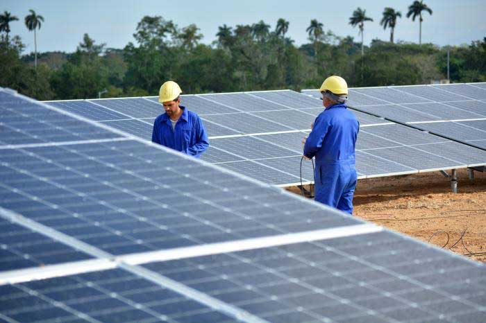 The installation of 52 solar photovoltaic parks has been completed.