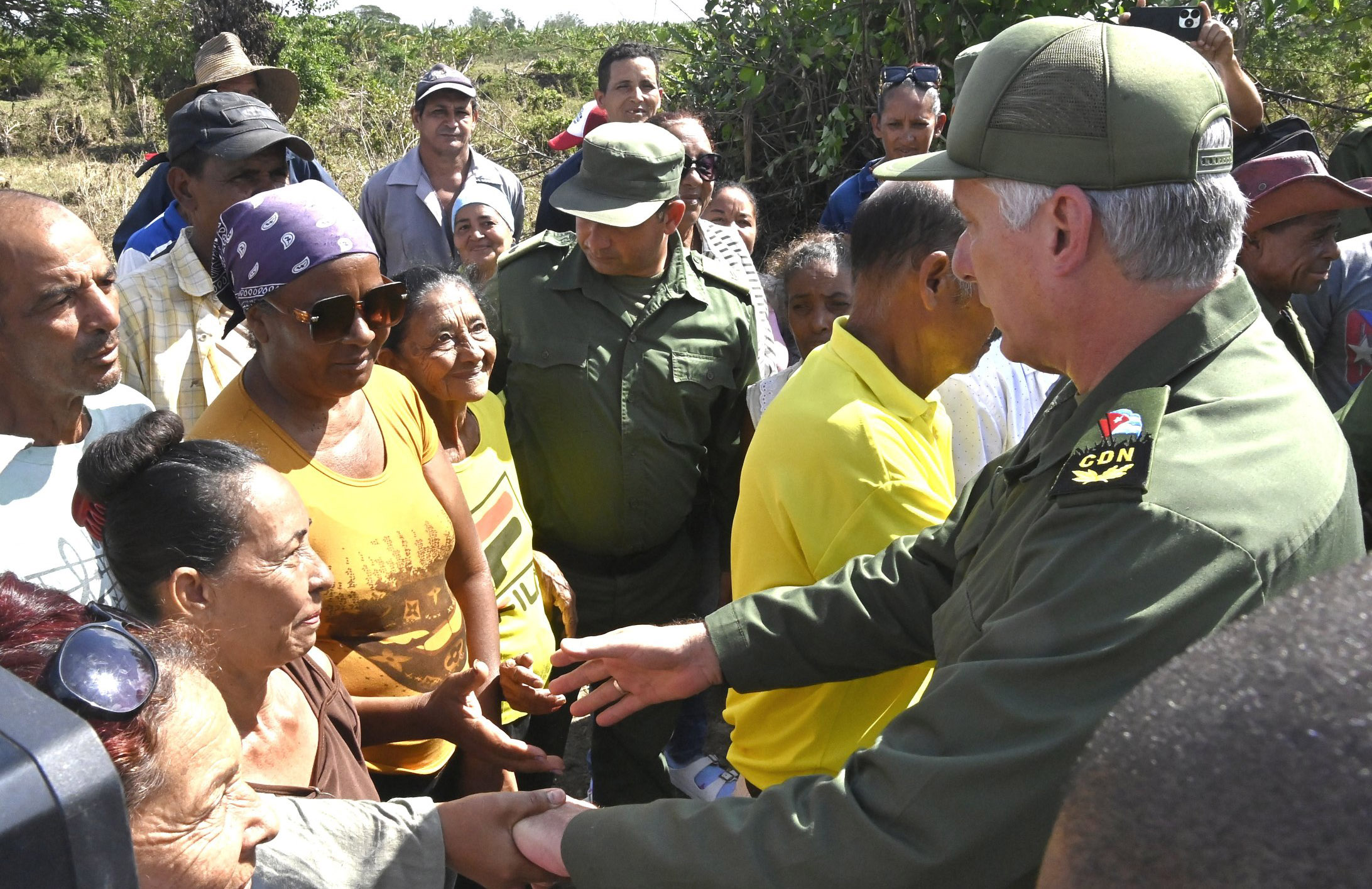 1104 dc recorre comunidades impactadas