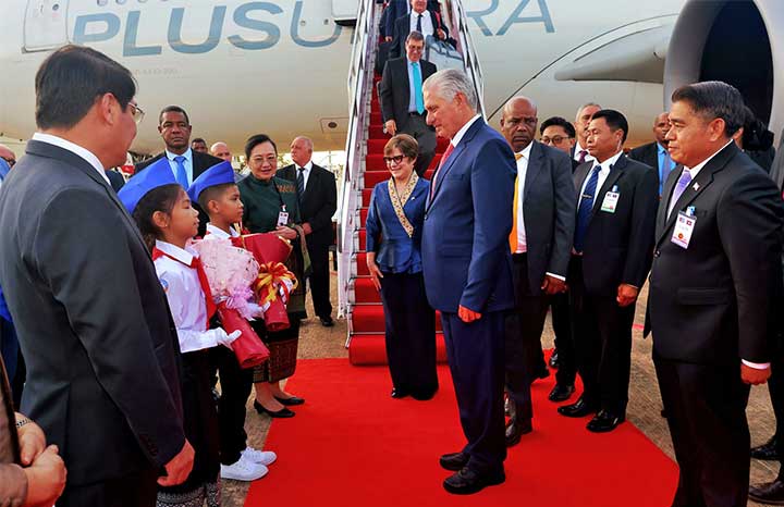 Díaz-Canel’s official visit to Laos marks the conclusion of a tour that began on August 31.