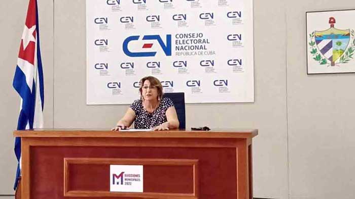 President of the National Electoral Council, Alina Balseiro