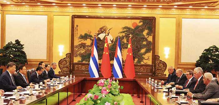 China and Cuba officially celebrate today the 65th anniversary of establishing diplomatic ties.