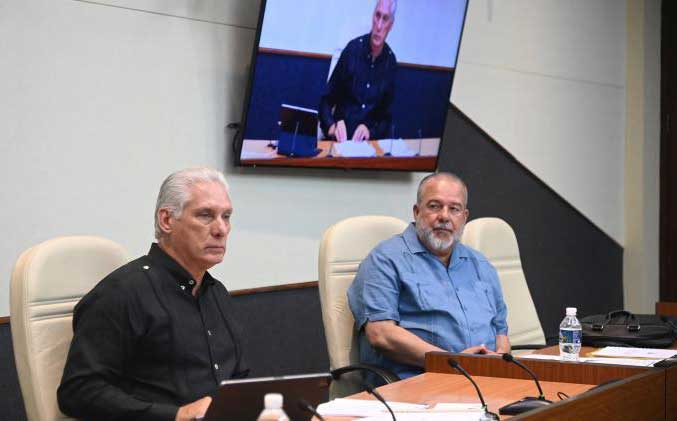 Meeting led by President Miguel Díaz-Canel Bermúdez and Prime Minister Manuel Marrero Cruz
