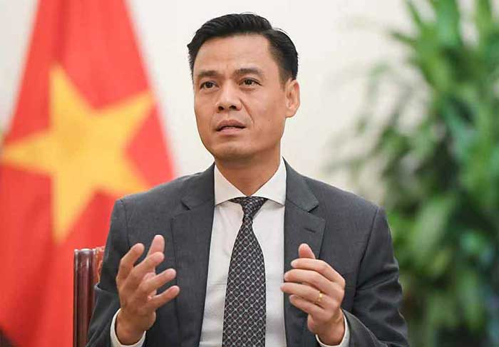 Dang Hoang Giang, vicecanciller de Vietnam.