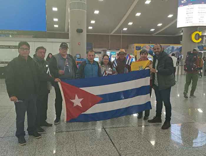 Ecuadorian solidarity activits join the 28th Latin American and Caribbean Brigade of Volunteer Work