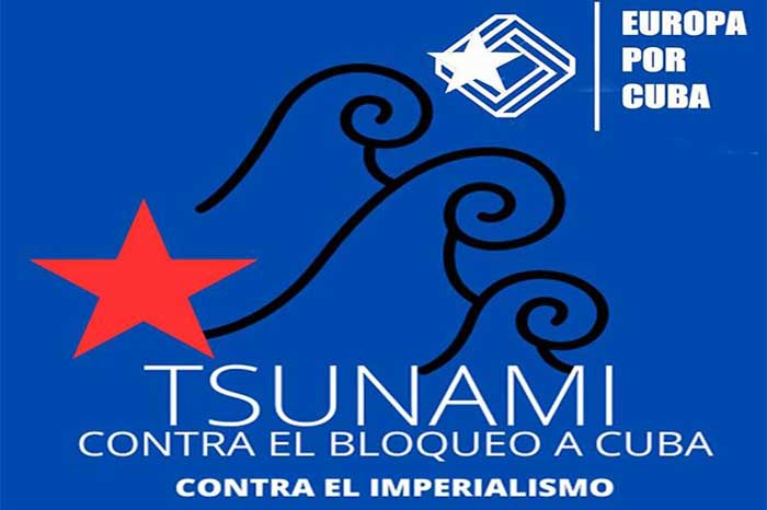 Campaing "Global Tsunami against the US Blockade against Cuba."