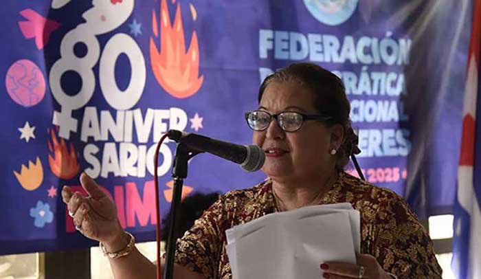 Teresa Amarelle, the FMC Secretary General.