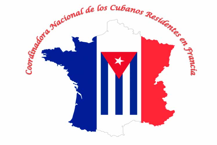 Francia cubanos residentessolidaridad con Cuba