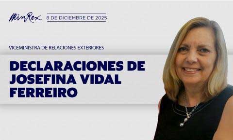 Declaraciones de Josefina Vidal, viceministra de Relaciones Exteriores.