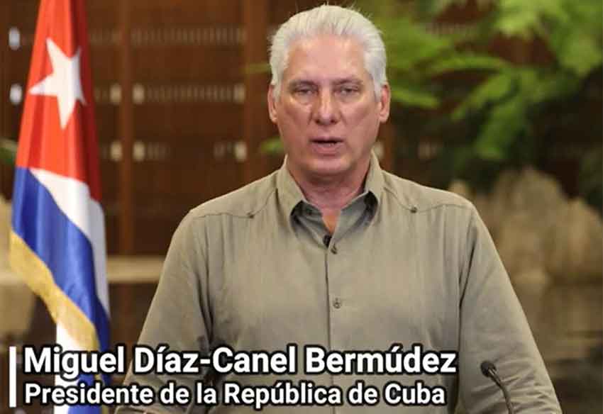 Mensaje del presidente cubano a la VI Conferencia Internacional sobre Infraestructura resiliente a desastres.