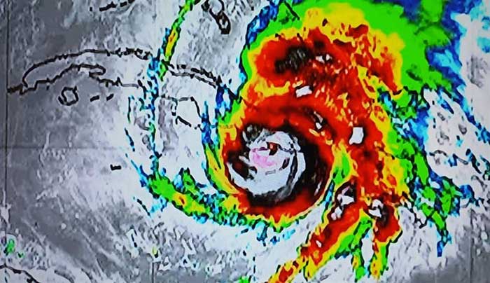 Melissa se convirtió este martes en el tercer huracán más intenso registrado en la cuenca del Atlántico norte.