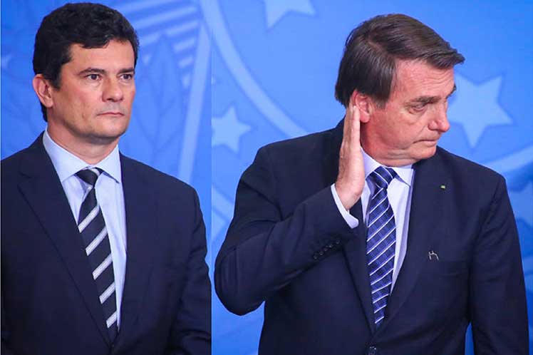 Moro y Bolsonaro