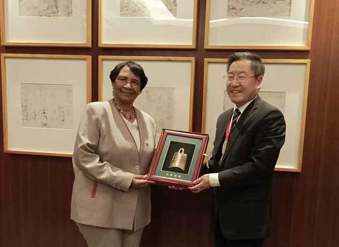 Nicado spoke with Zhou Zuoyu, Vice President of Beijing Pedagogical University.