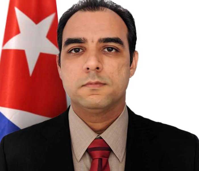 Norberto Escalona, embajador cubanos en Emiratos Árabes Unidos (EAU)