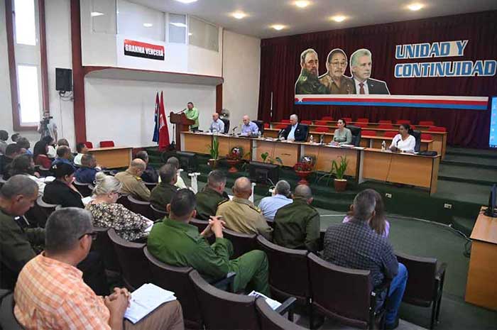 En ambos encuentros, el jefe de Estado comentó los "trasfondos y consecuencias" de la agresión de Estados Unidos a Venezuela