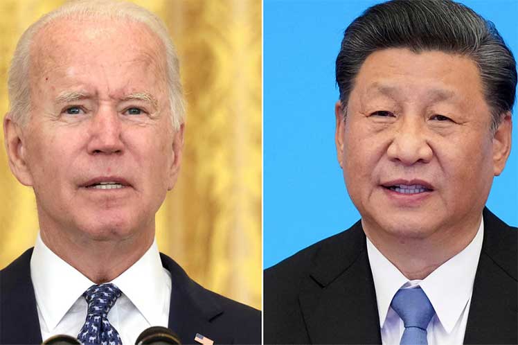Xi y Biden